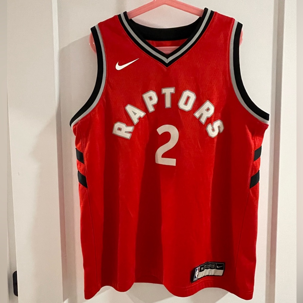 Toronto Raptors Kawhi Leonard Nike Red Swingman Player Jersey M youth